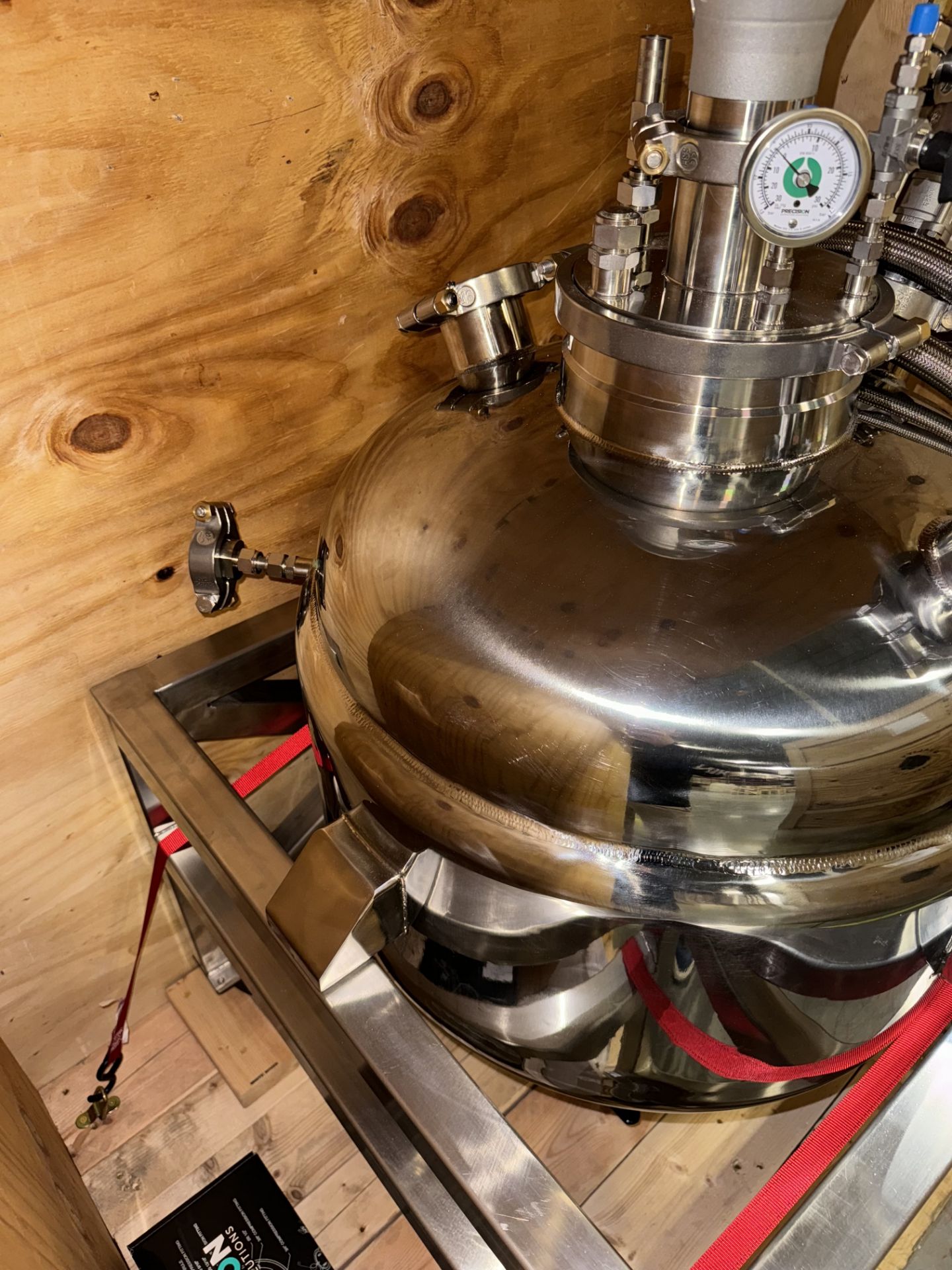 New/Unused Precision Extraction Solutions 100 L Multi-Use Reactor Vessel. Model RV-100. - Image 2 of 7