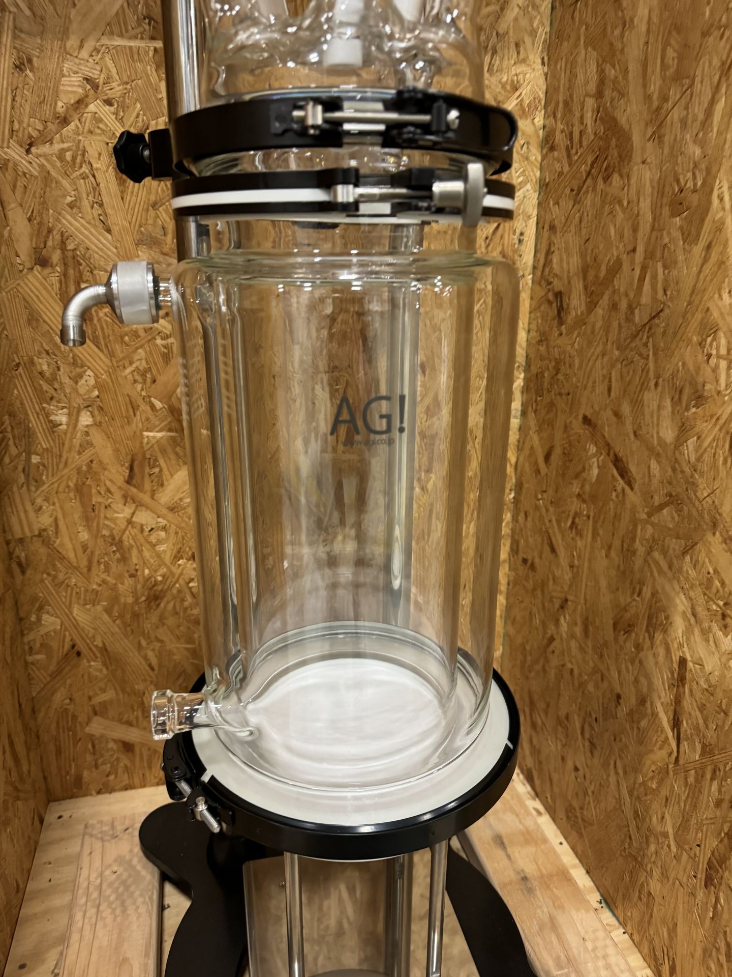 New/Unused Cascade Sciences CS-5L 5L Asahi Glass Reactor. Body Vessel ONLY - Image 3 of 4