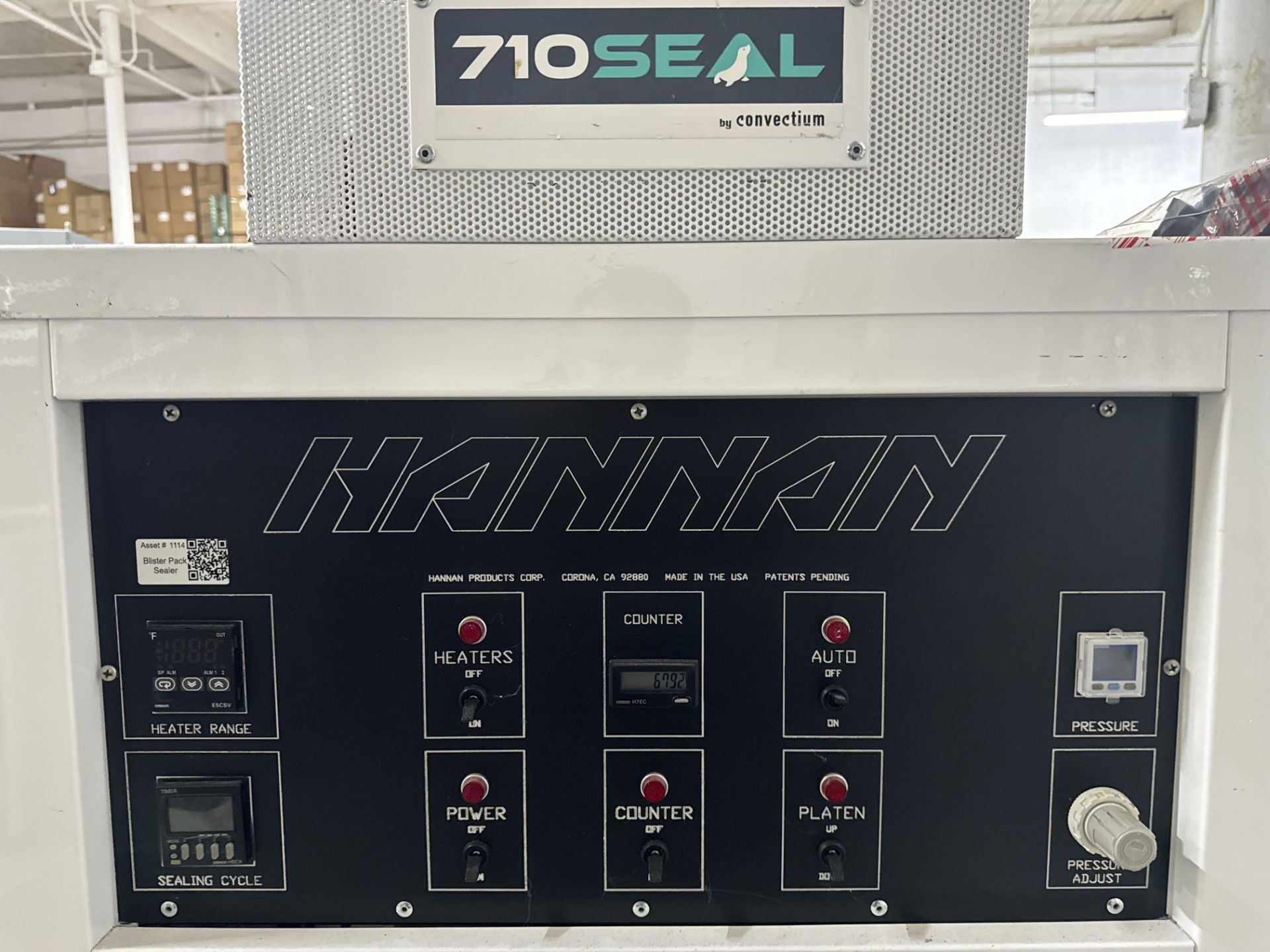 Used Convectium Blister Pack. Model Kannan 710 Seal - Image 2 of 8