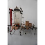 Used Isolate System w/ Cascade C1D1 100 L Double Jacketed Reactor w/ Huber Units, Chiller & Vac Pump