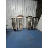 Lot of (4) Used Cozoc Full Height Non-Insulated Heated / Proofer Cabinets. Model HPC7011-C9F9