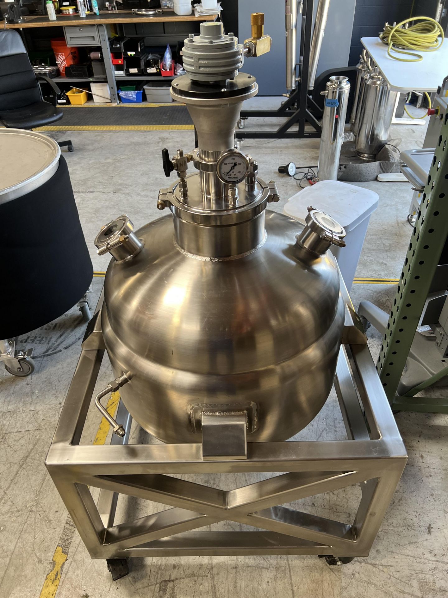 New/Unused Precision Extraction Solutions 100 L Multi-Use Reactor Vessel. Model RV-100L - Image 8 of 9