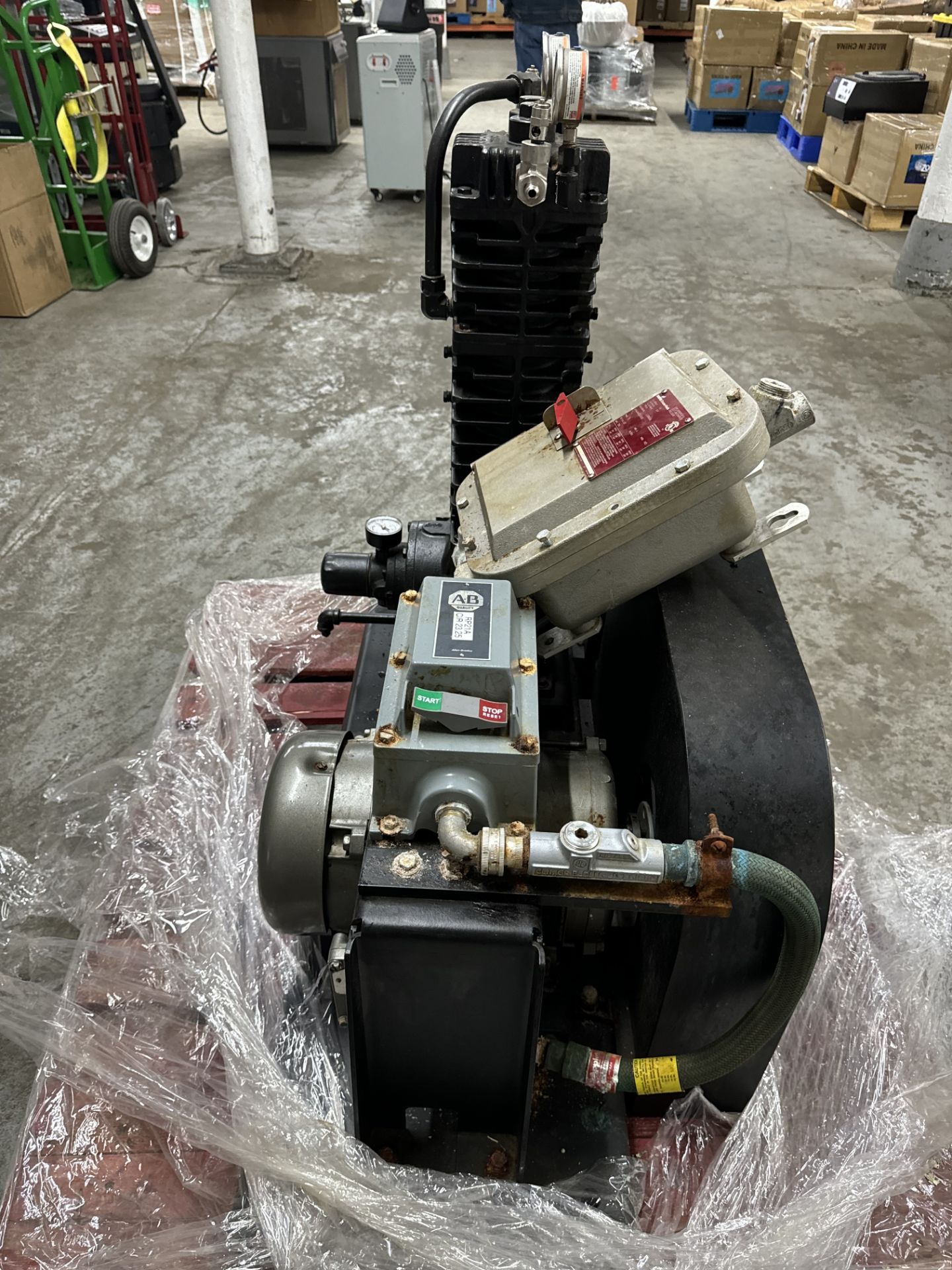 Used Precision Extraction GC5000 Solvent Recovery Gas Compressor w/ Rebuild Kit. Model GC5000 - Image 4 of 8