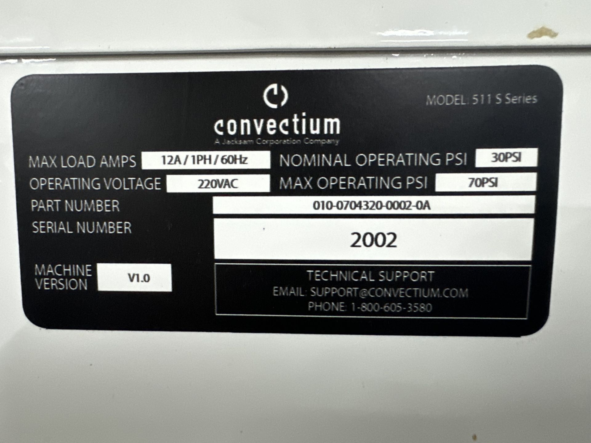 Used Convectium Blister Pack. Model Kannan 710 Seal - Image 4 of 8