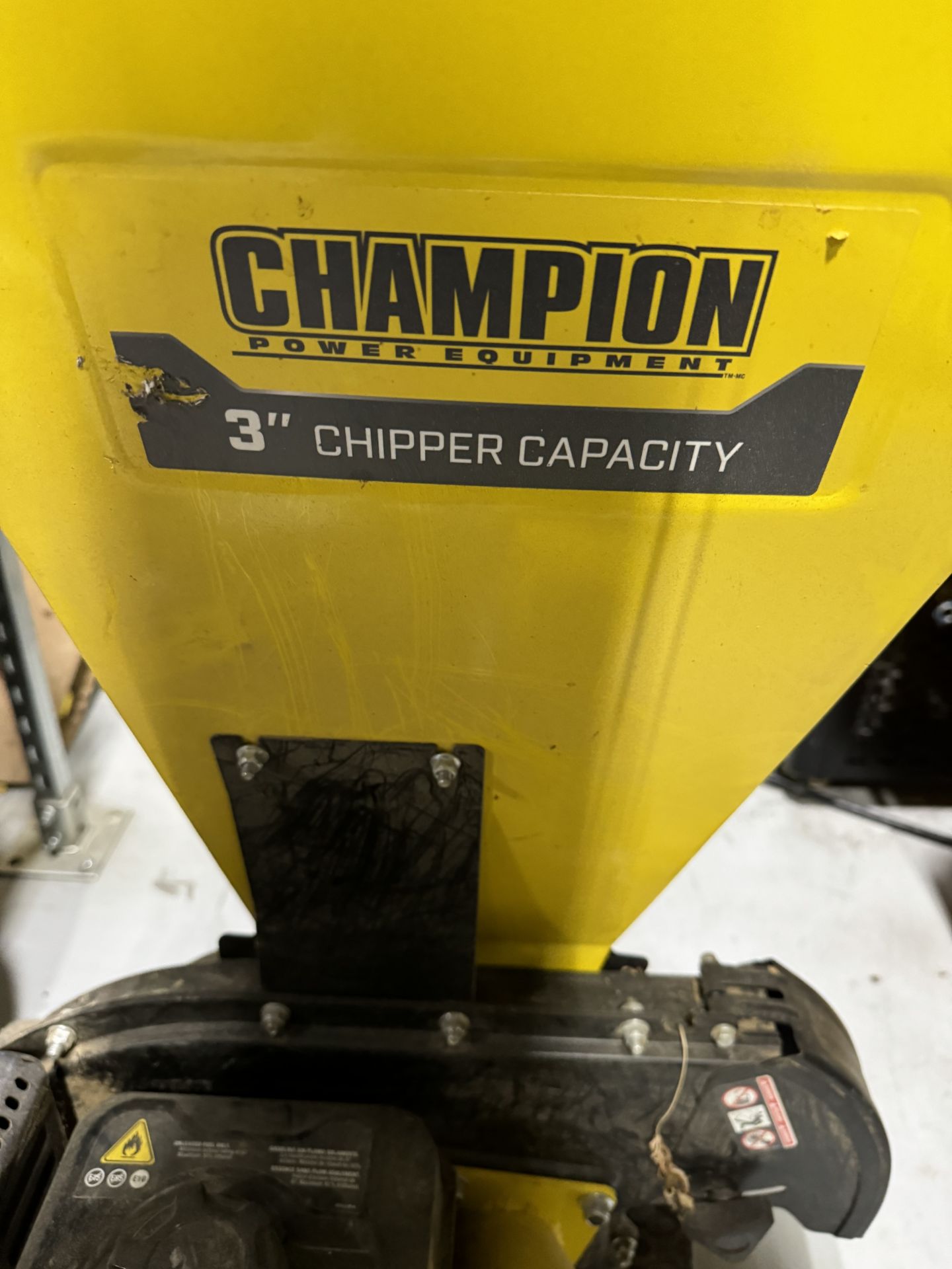 Used Champion 3" Wood Chipper. Model 200946 - Image 3 of 8