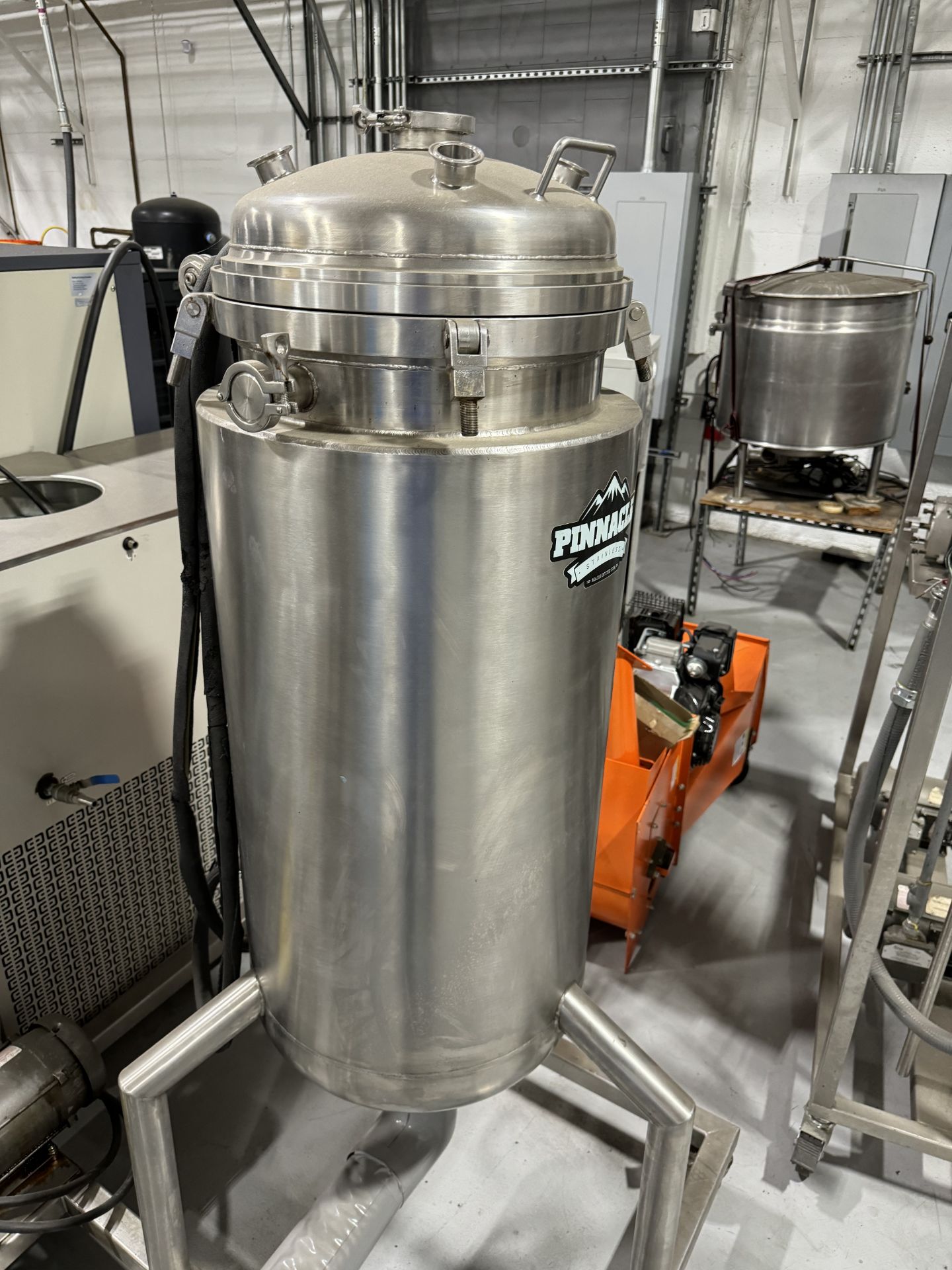 Used- Pinnacle Stainless Alcohol Extraction Skid. Model PS-041-20. - Image 5 of 6