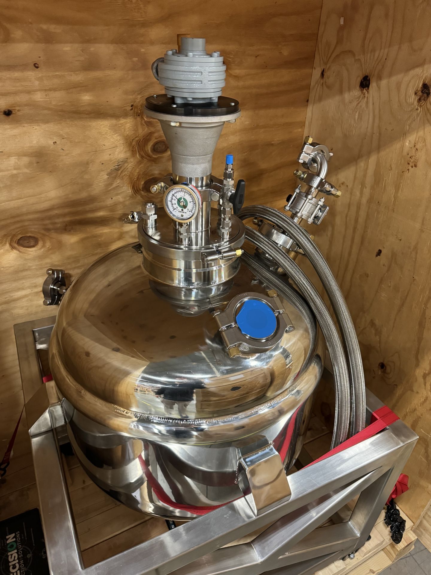 New/Unused Precision Extraction Solutions 100 L Multi-Use Reactor Vessel. Model RV-100. - Image 4 of 7