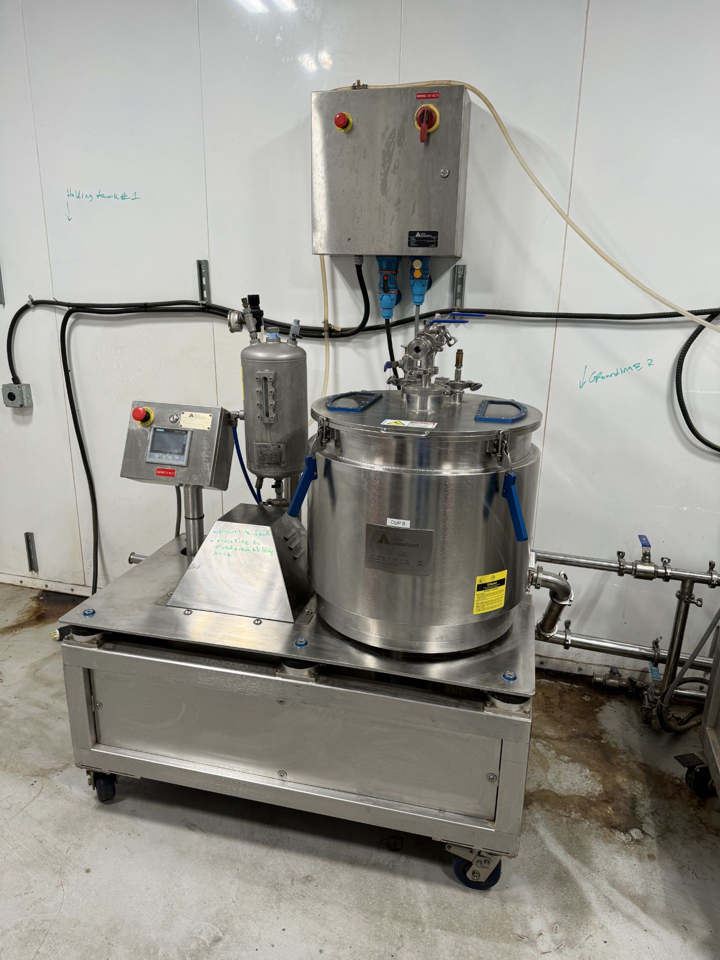Used Dual Delta Separations CUP 30 Extraction System. w/ (2) CUP 30s, Tanks, & PermaCool Controls. - Image 2 of 42