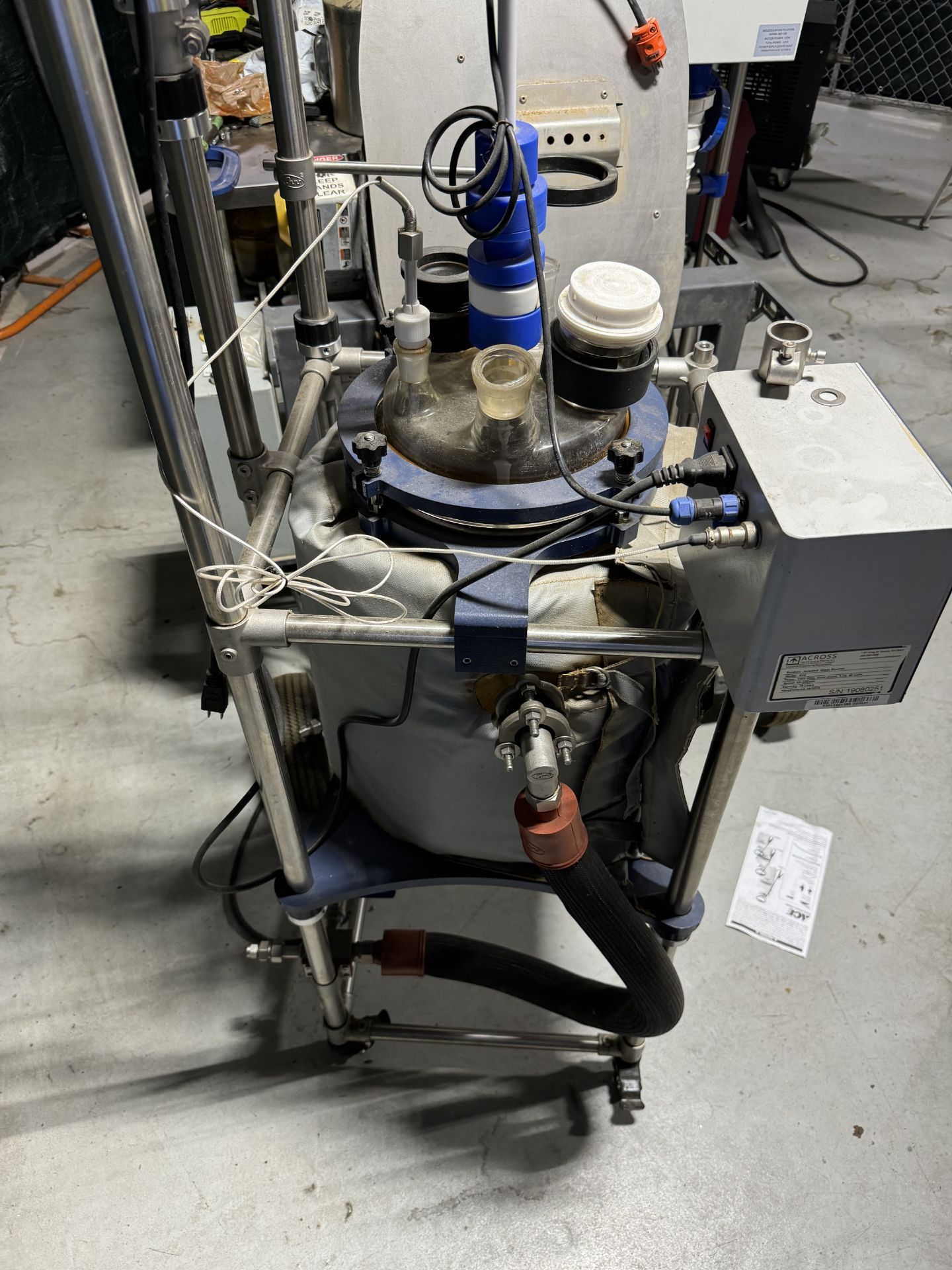 Used Across International 20 Liter Single Jacketed Glass Reactor. Model R20 - Image 9 of 9