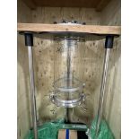 New/Unused 50 L Glass Filter Reactor System w/ Mobile Cart. Model CDR-50.