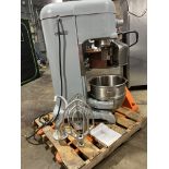 Used Hobart 60qt Automatic Bowl Lift Dough Mixer. Model H-600