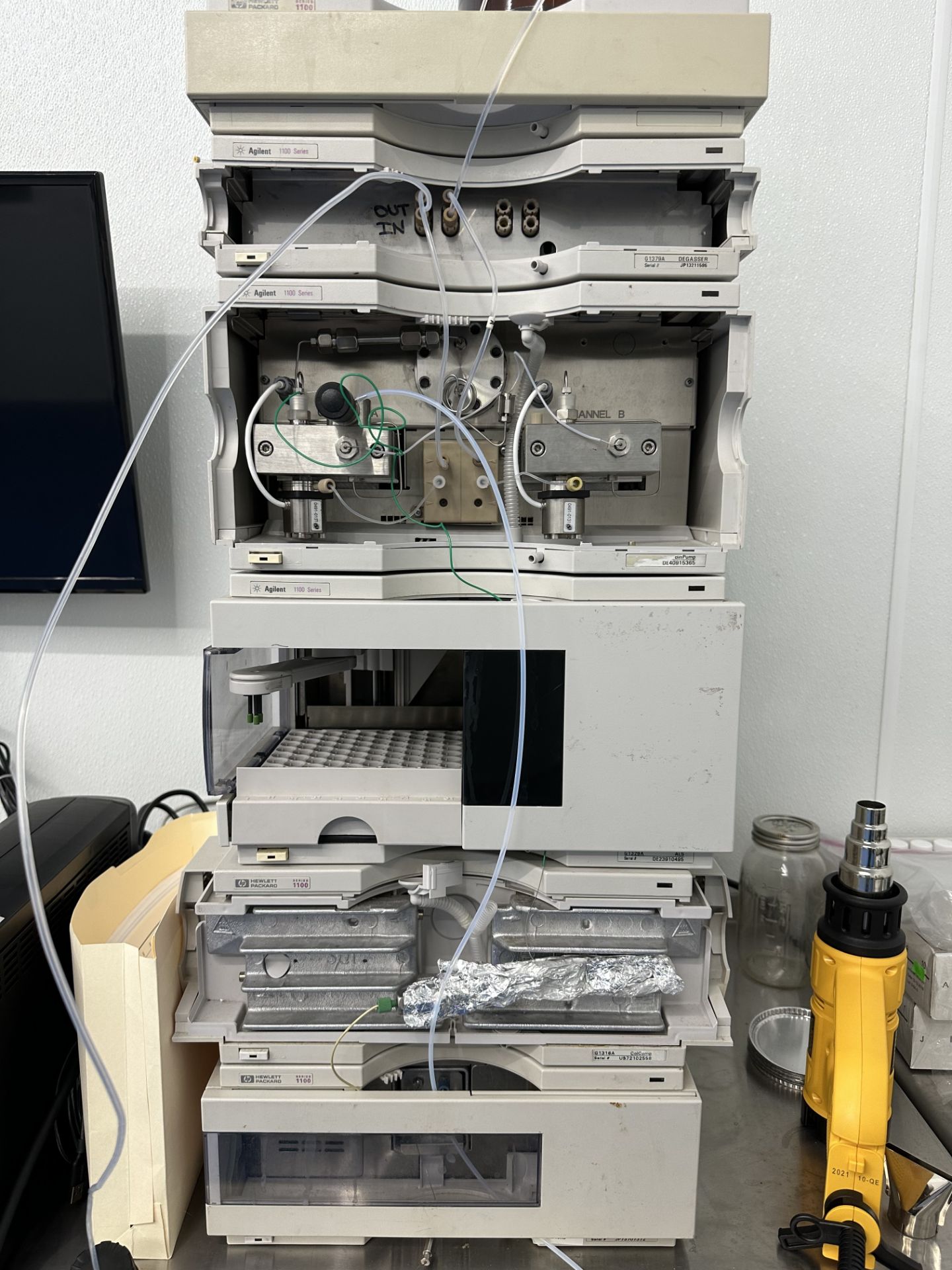 Used Agilent HP 1100 Series 6-piece HPLC System. See Description for Components - Image 8 of 14