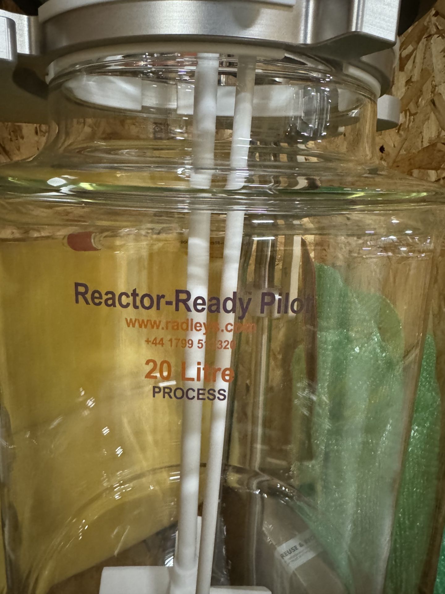 New/Unused Radleys Reactor-Ready Pilot Lab 20L Single Jacketed Reactor w/ 7 Neck Lid. - Image 3 of 11