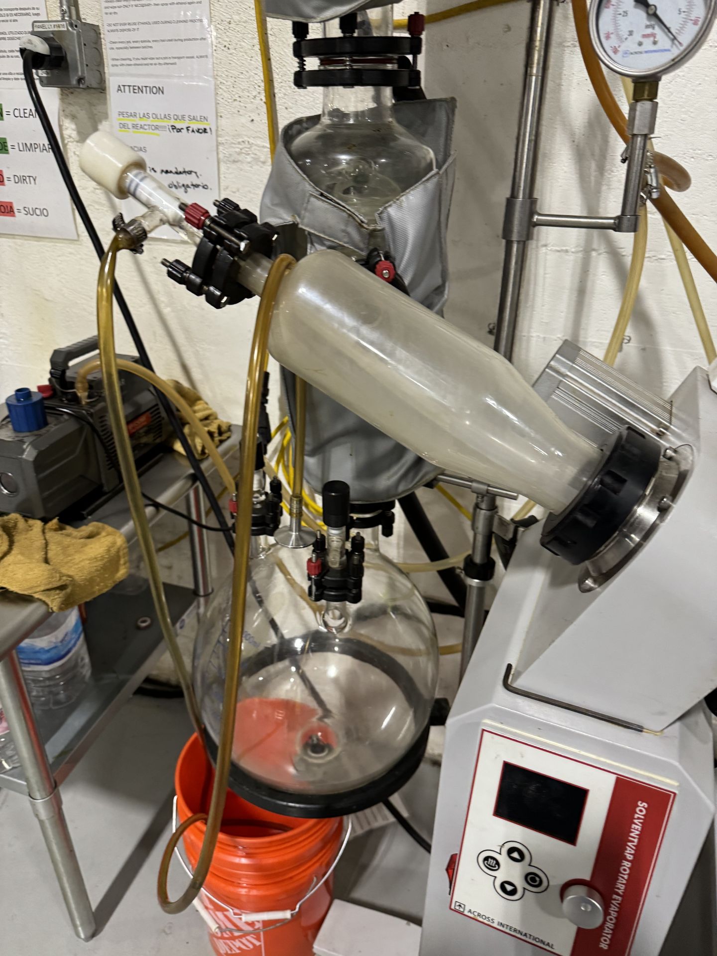 Used Across International SolventVap 50 L Rotary Evaporator w/ Recirculating Chiller. Model SE130 - Image 6 of 14