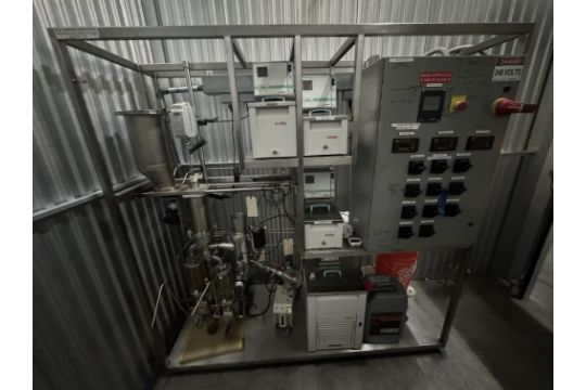 Used Chemtech Single-Stage Stainless Distillation Unit. Model KDT-6. - Image 1 of 7