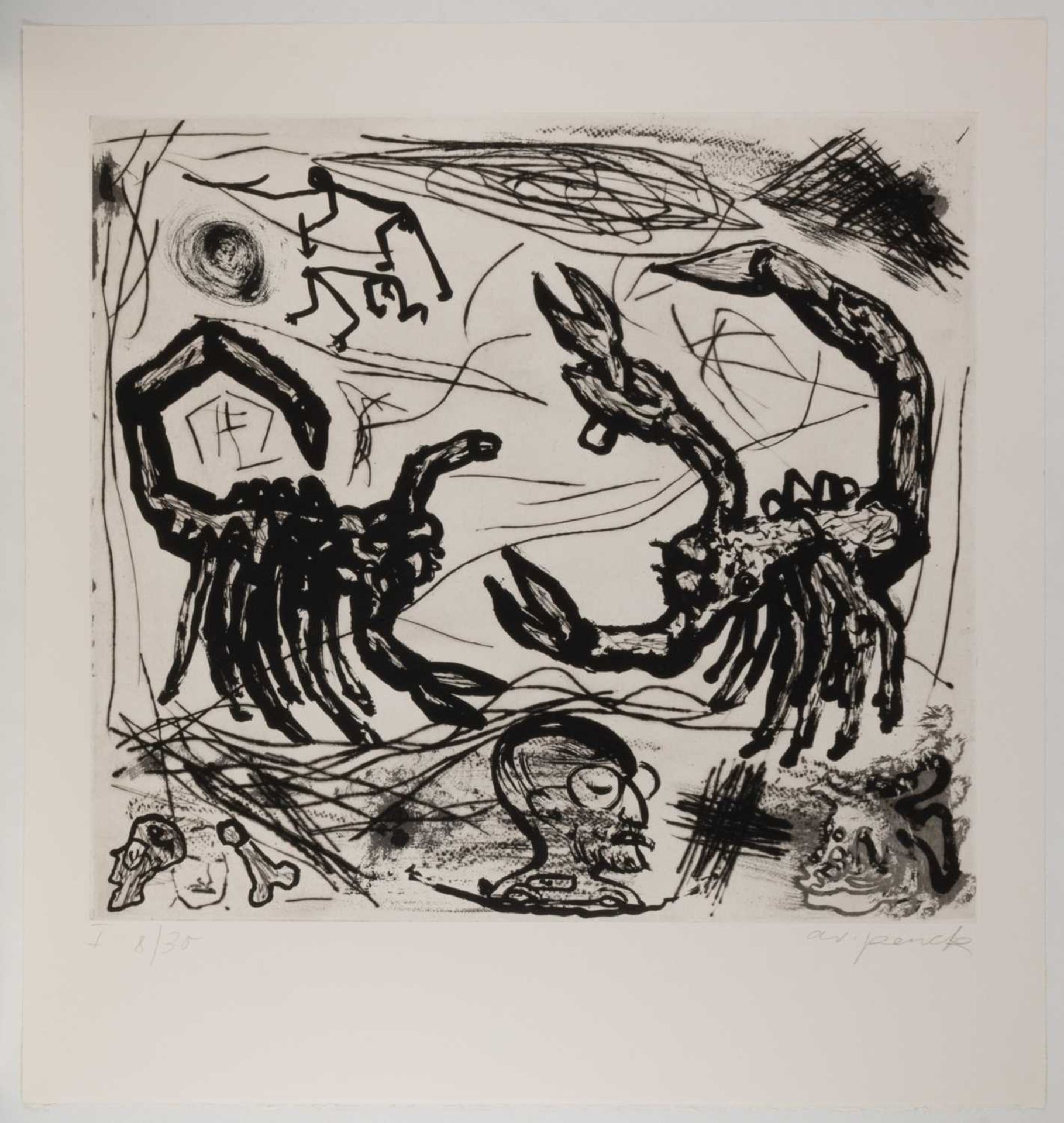 A. R. Penck (1939 Dresden - Zürich 2017) - Image 4 of 11