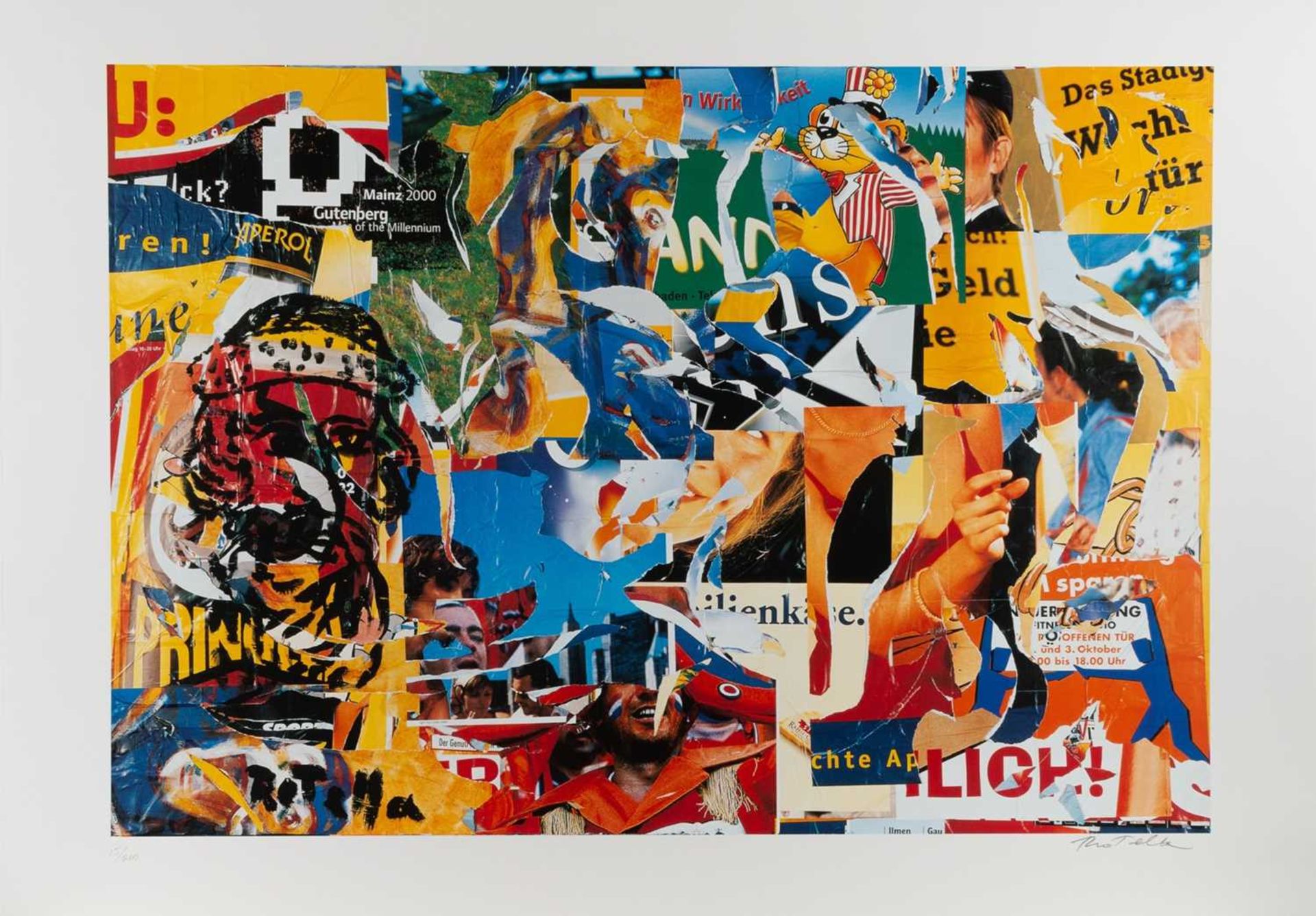 Mimmo Rotella (1918 Catanzaro - Mailand 2006)