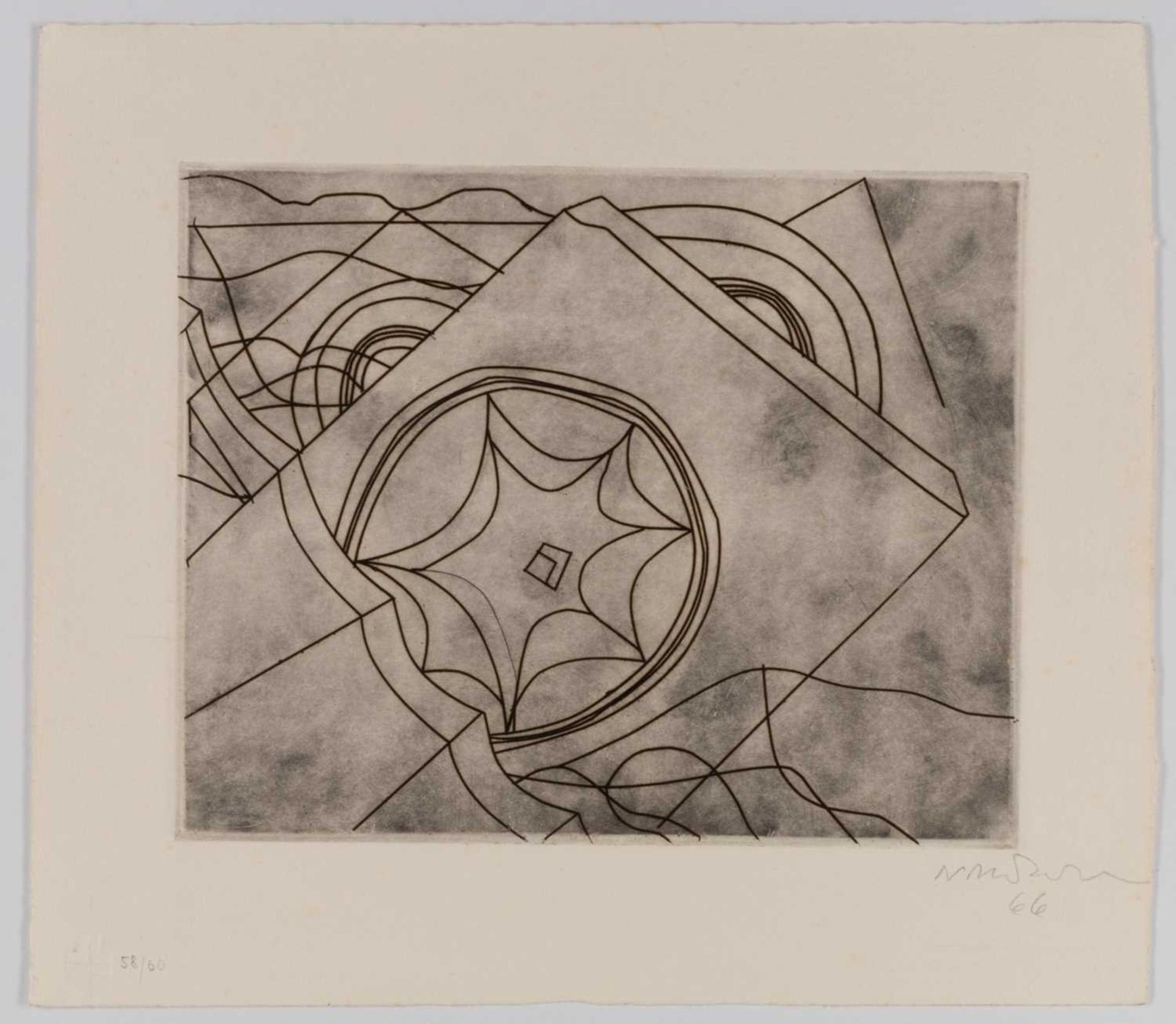 Ben Nicholson (1894 Denham - London 1982) - Image 2 of 3