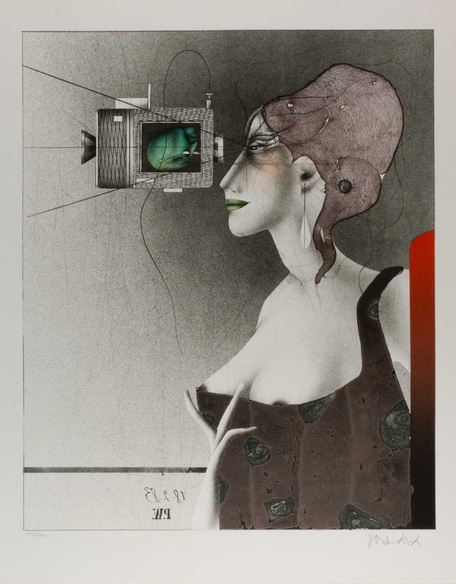 Paul Wunderlich (1927 Eberswalde - Saint-Pierre-de-Vassols 2010) - Image 24 of 24