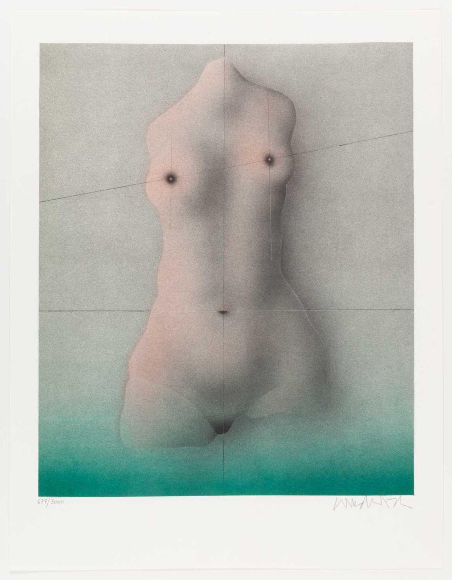 Paul Wunderlich (1927 Eberswalde - Saint-Pierre-de-Vassols 2010) - Image 2 of 8