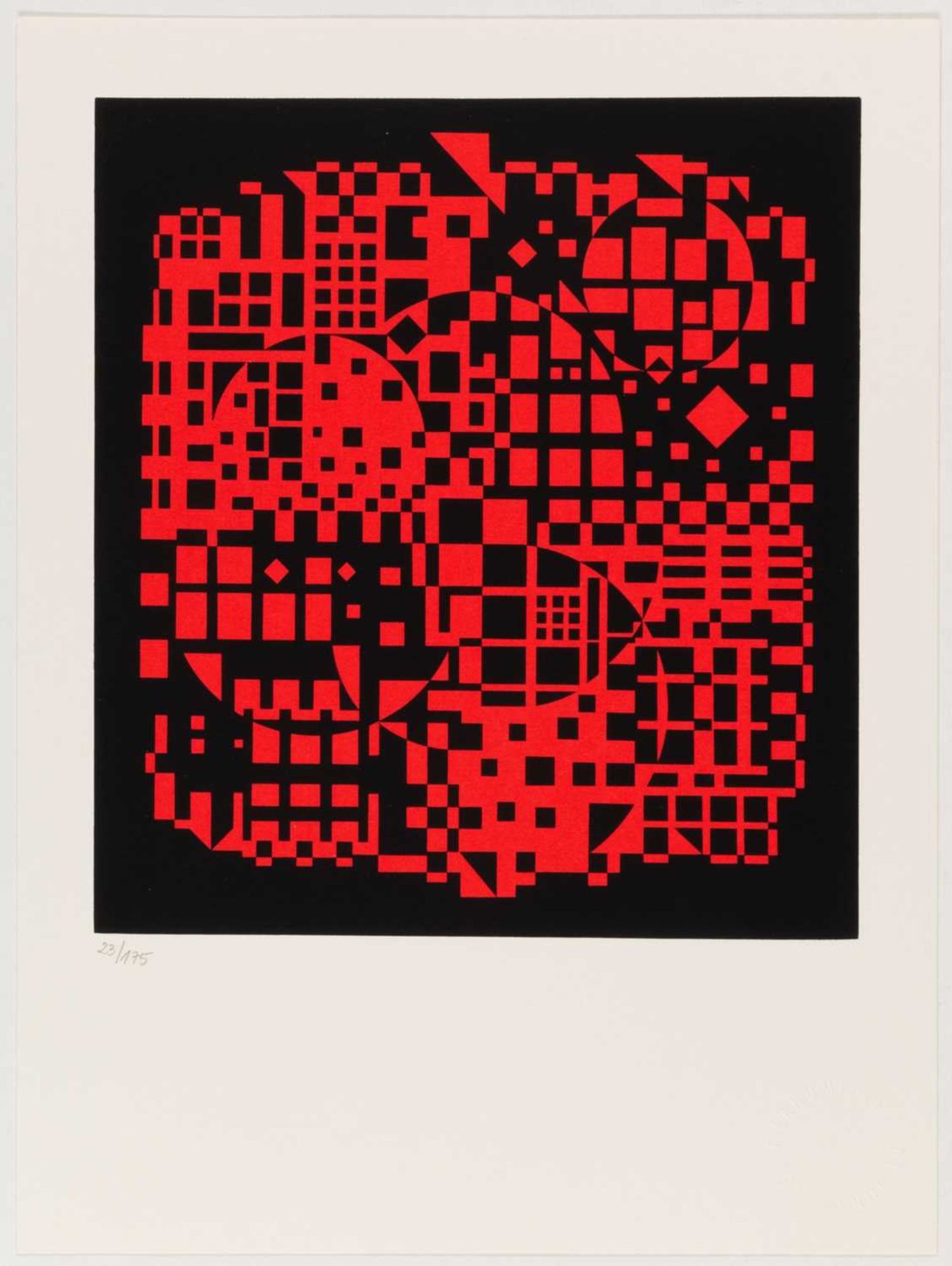 Victor Vasarely (1906 Pécs - Paris 1997) - Image 8 of 9