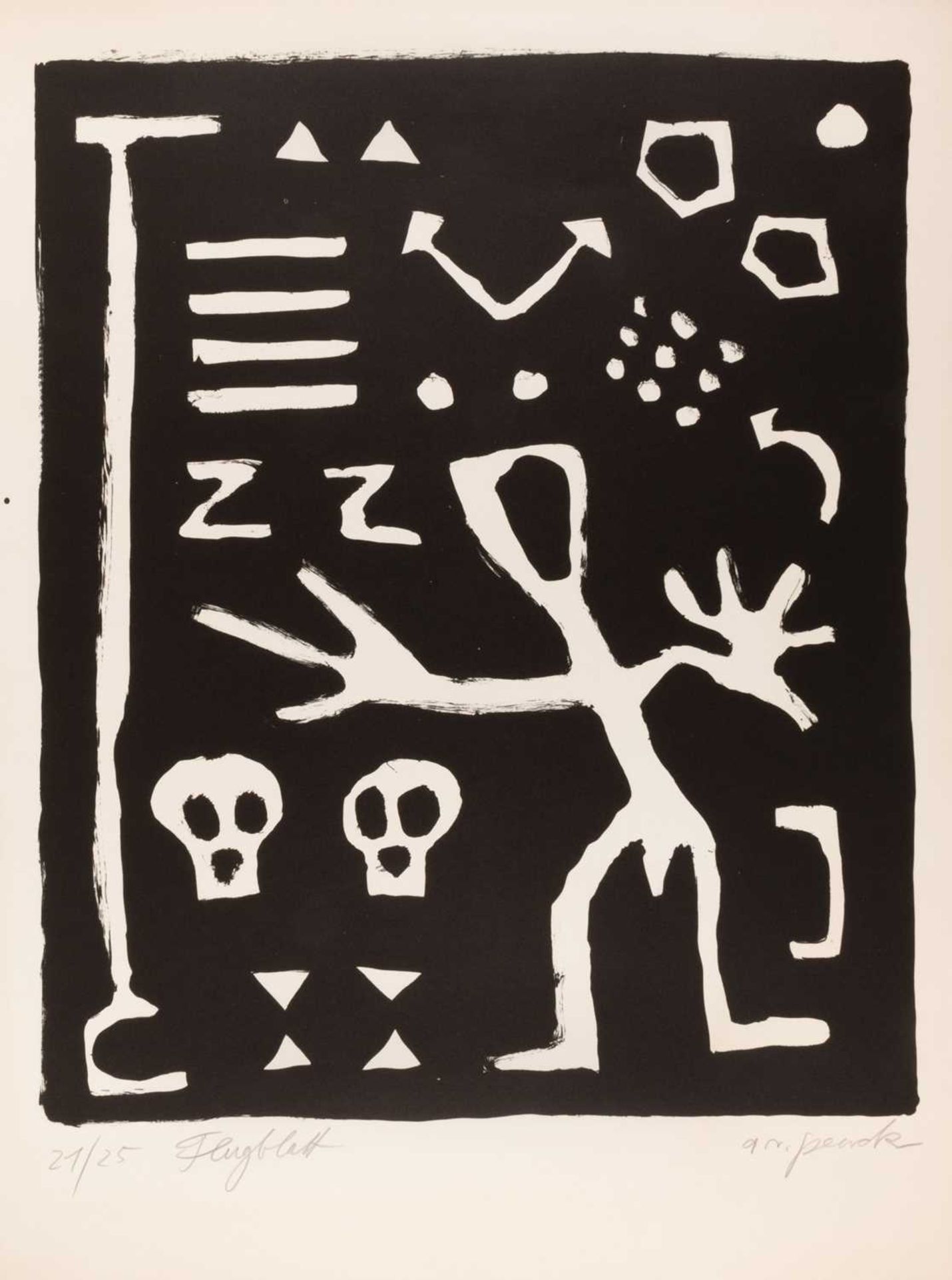 A. R. Penck (1939 Dresden - Zürich 2017)