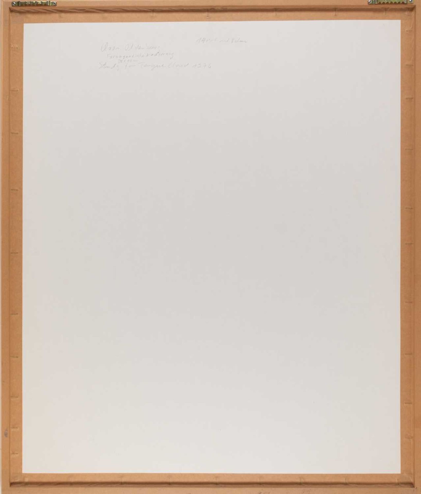 Claes Oldenburg (1929 Stockholm - New York 2022) - Bild 3 aus 3