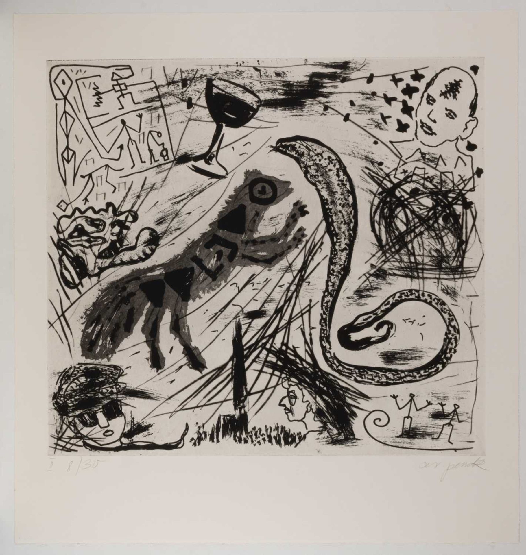 A. R. Penck (1939 Dresden - Zürich 2017) - Image 10 of 11