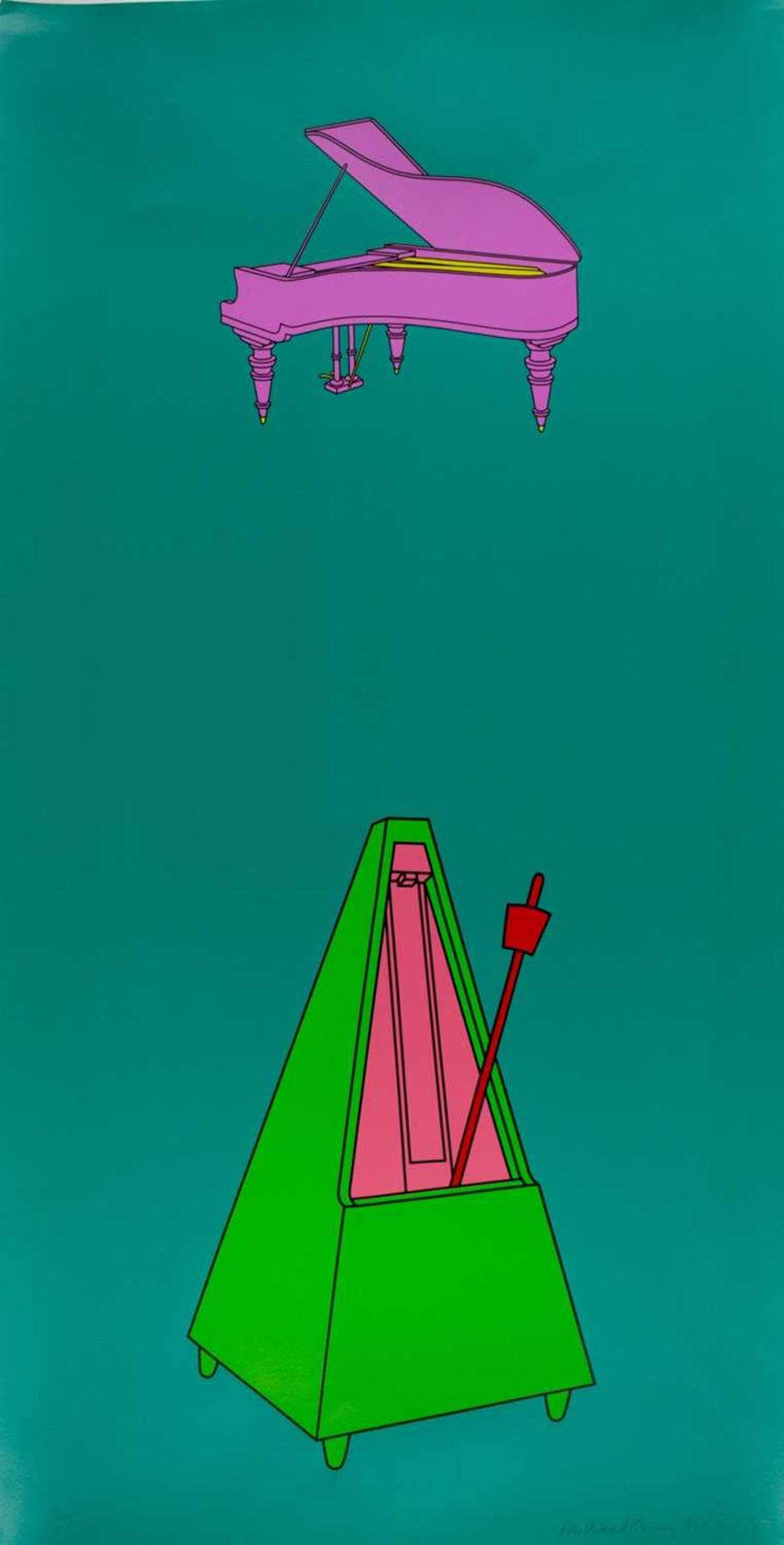 Michael Craig-Martin (1941 Dublin – lebt in London)