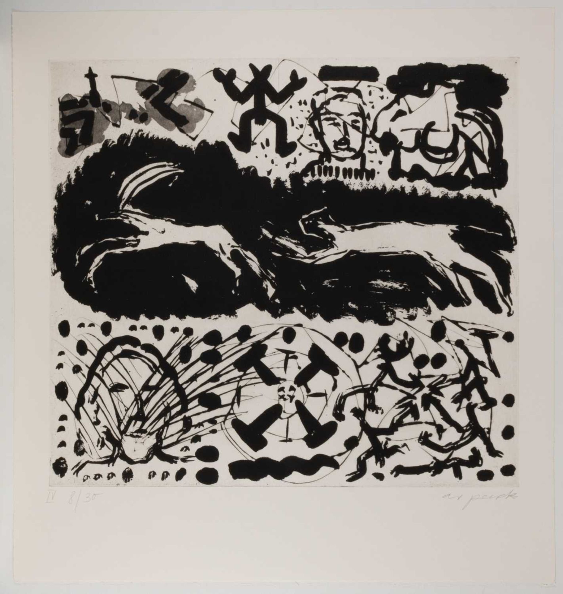 A. R. Penck (1939 Dresden - Zürich 2017) - Image 6 of 11