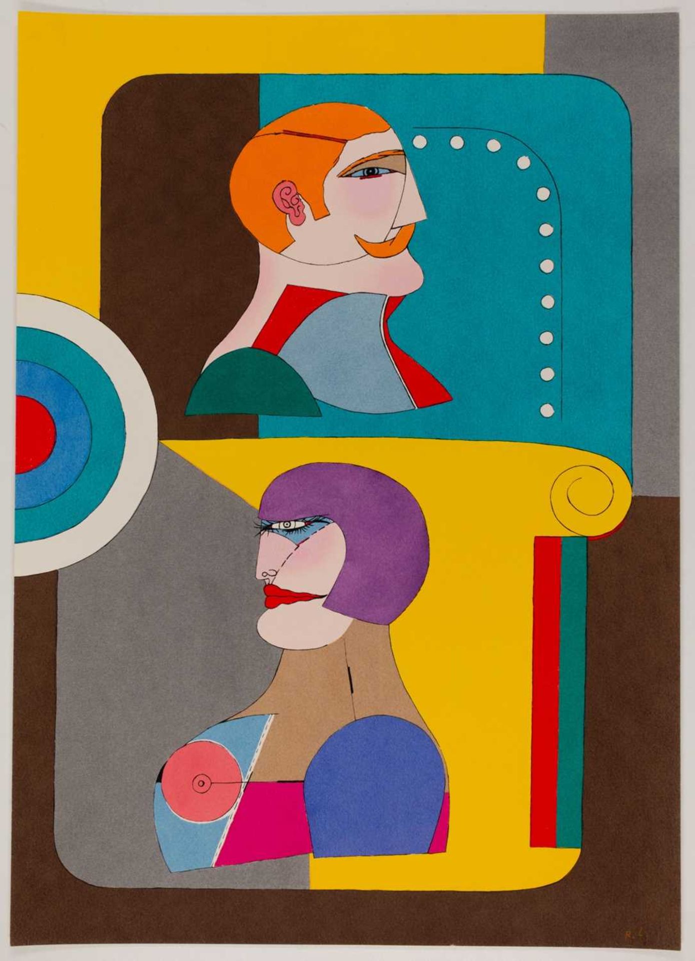 Richard Lindner (1901 Hamburg - New York 1978) - Image 2 of 3