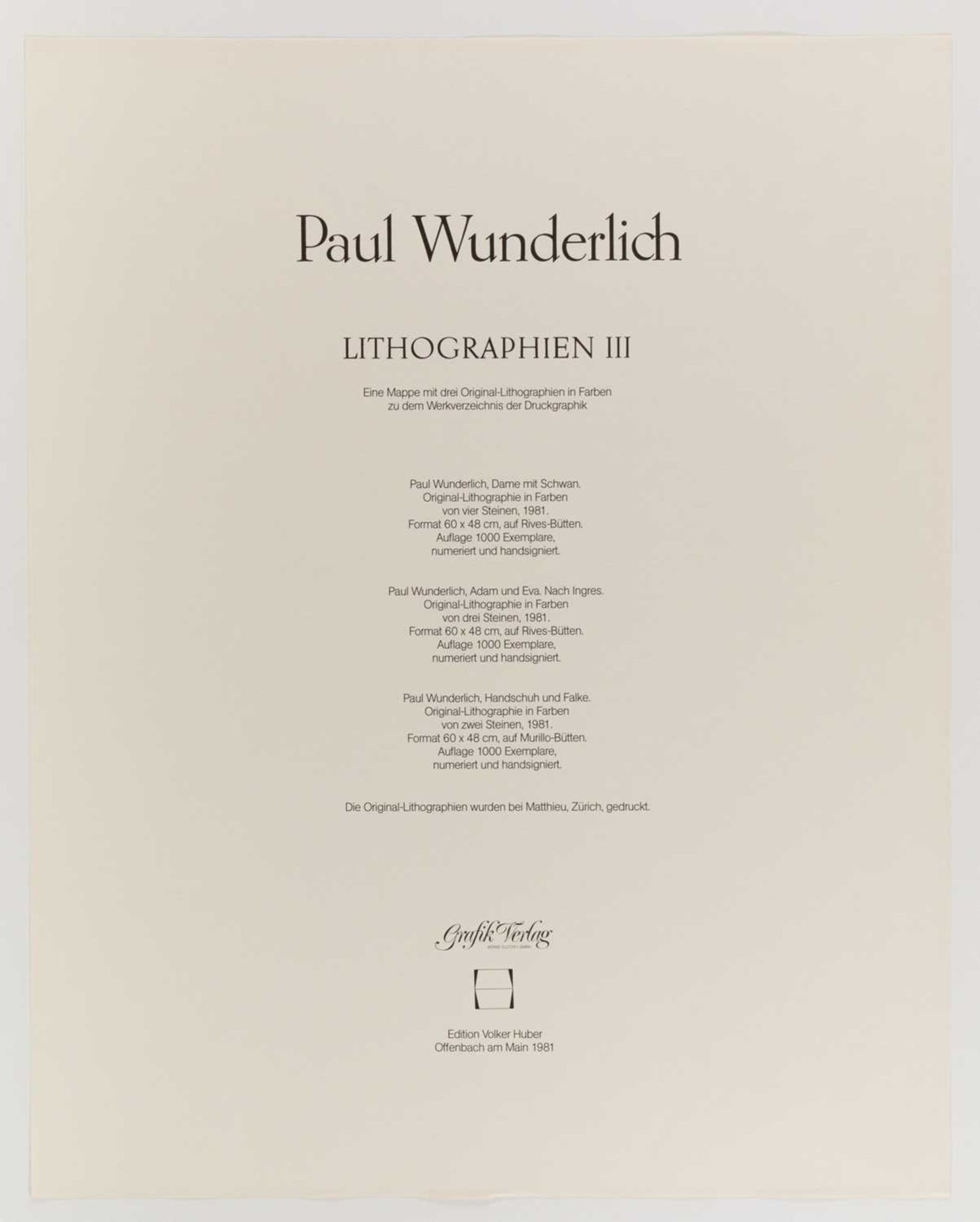 Paul Wunderlich (1927 Eberswalde - Saint-Pierre-de-Vassols 2010) - Image 11 of 24