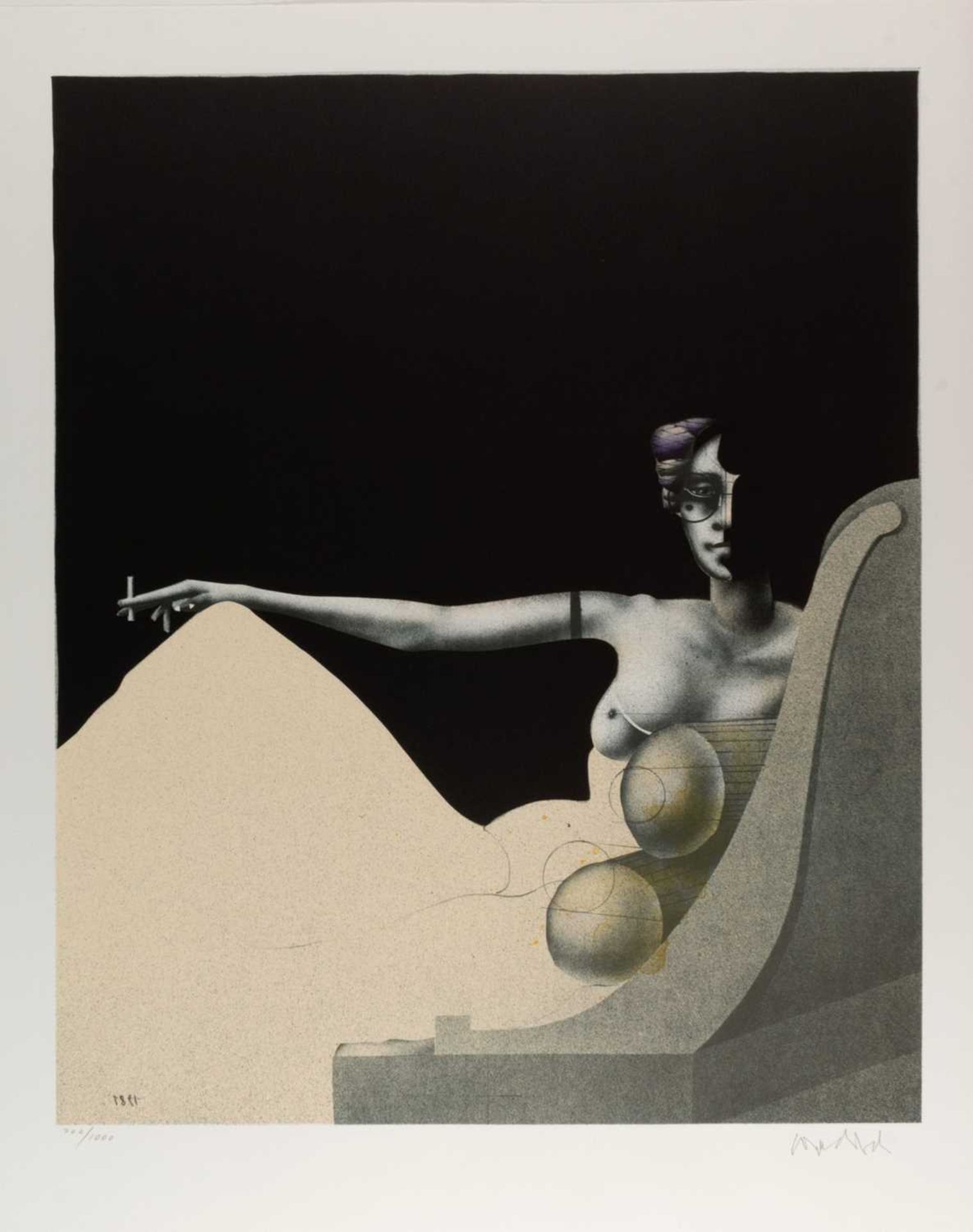 Paul Wunderlich (1927 Eberswalde - Saint-Pierre-de-Vassols 2010) - Image 7 of 24