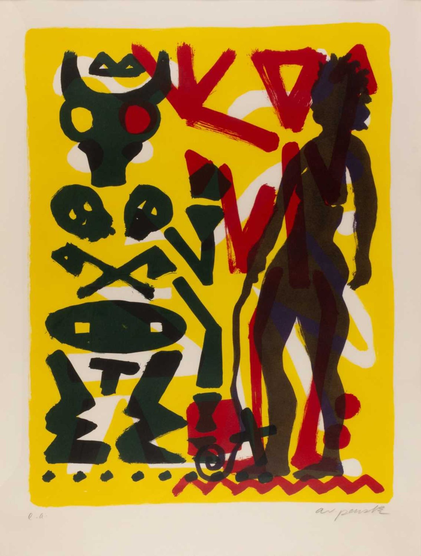 A. R. Penck (1939 Dresden - Zürich 2017)