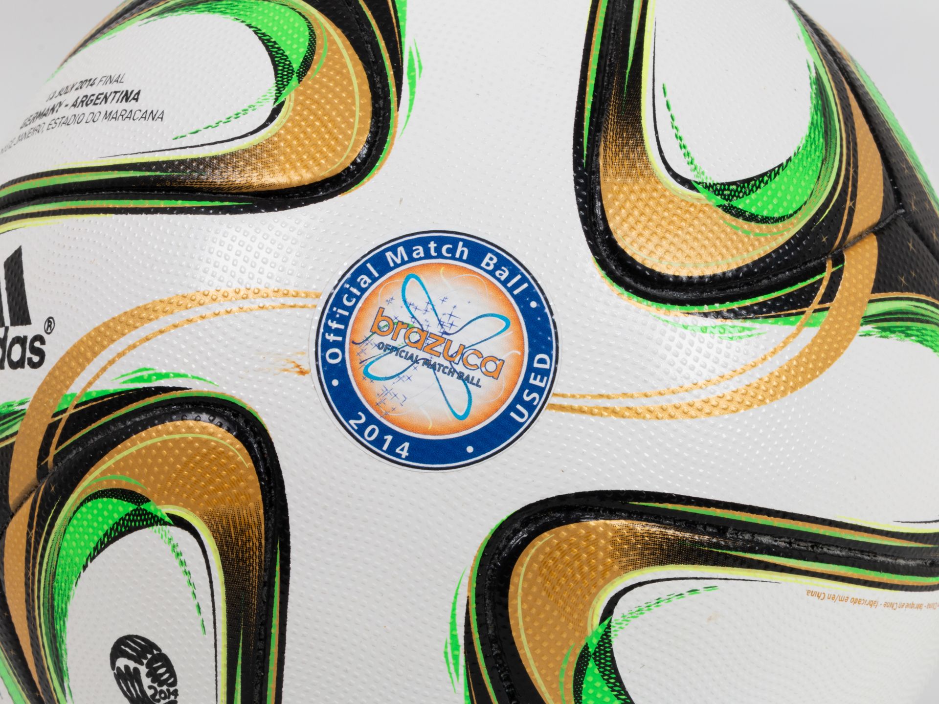 2014 FIFA World Cup Finale Original-Matchball – 2014 FIFA World Cup Final certified matchball - Bild 8 aus 11