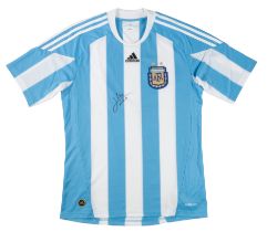 Von Lionel Messi signiertes Argentinien Trikot – Argentina jersey signed by Lionel Messi