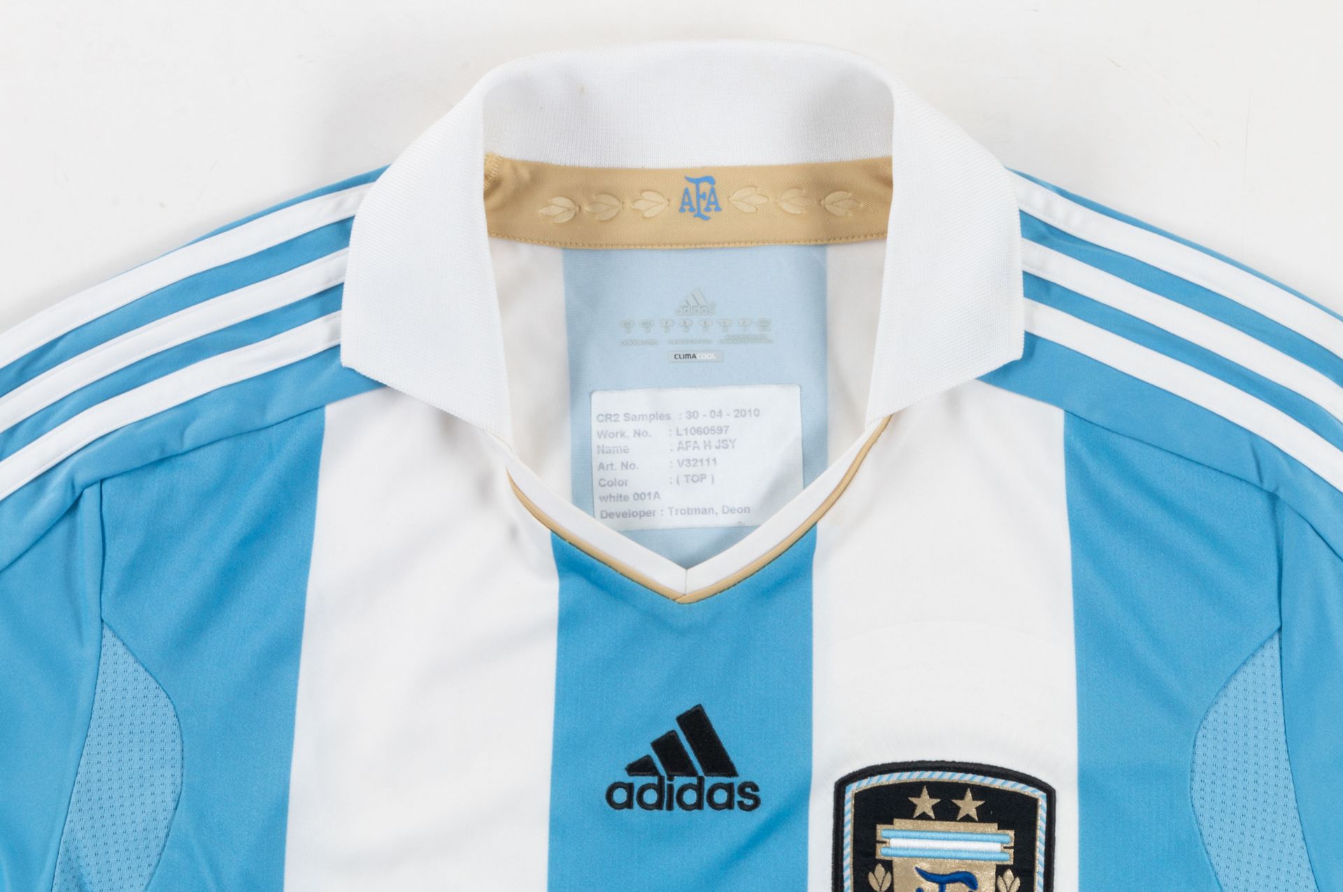 Von Ángel Di María signiertes Argentinien Trikot – Argentina jersey signed by Ángel Di María - Bild 4 aus 4