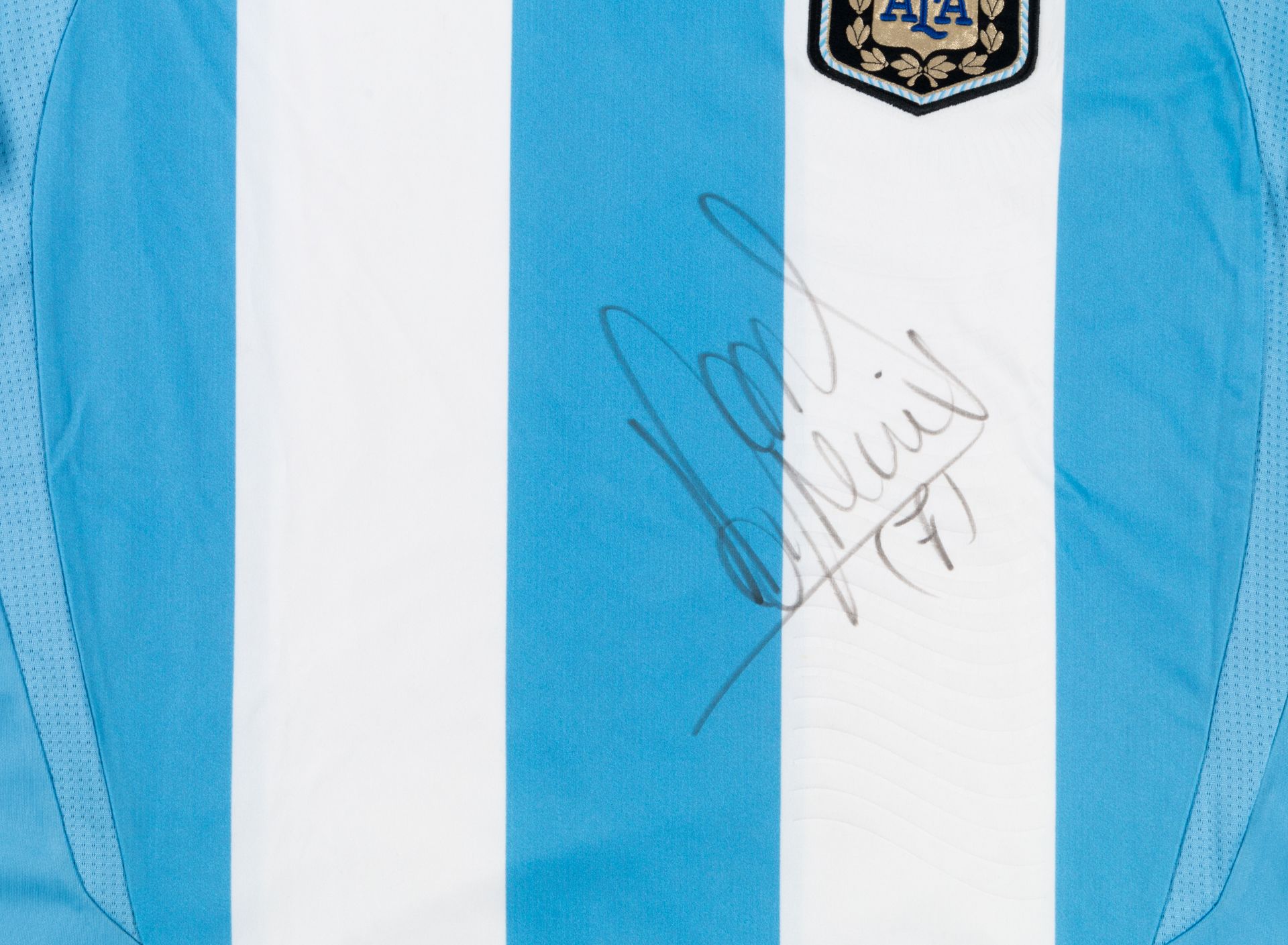 Von Ángel Di María signiertes Argentinien Trikot – Argentina jersey signed by Ángel Di María - Bild 3 aus 4