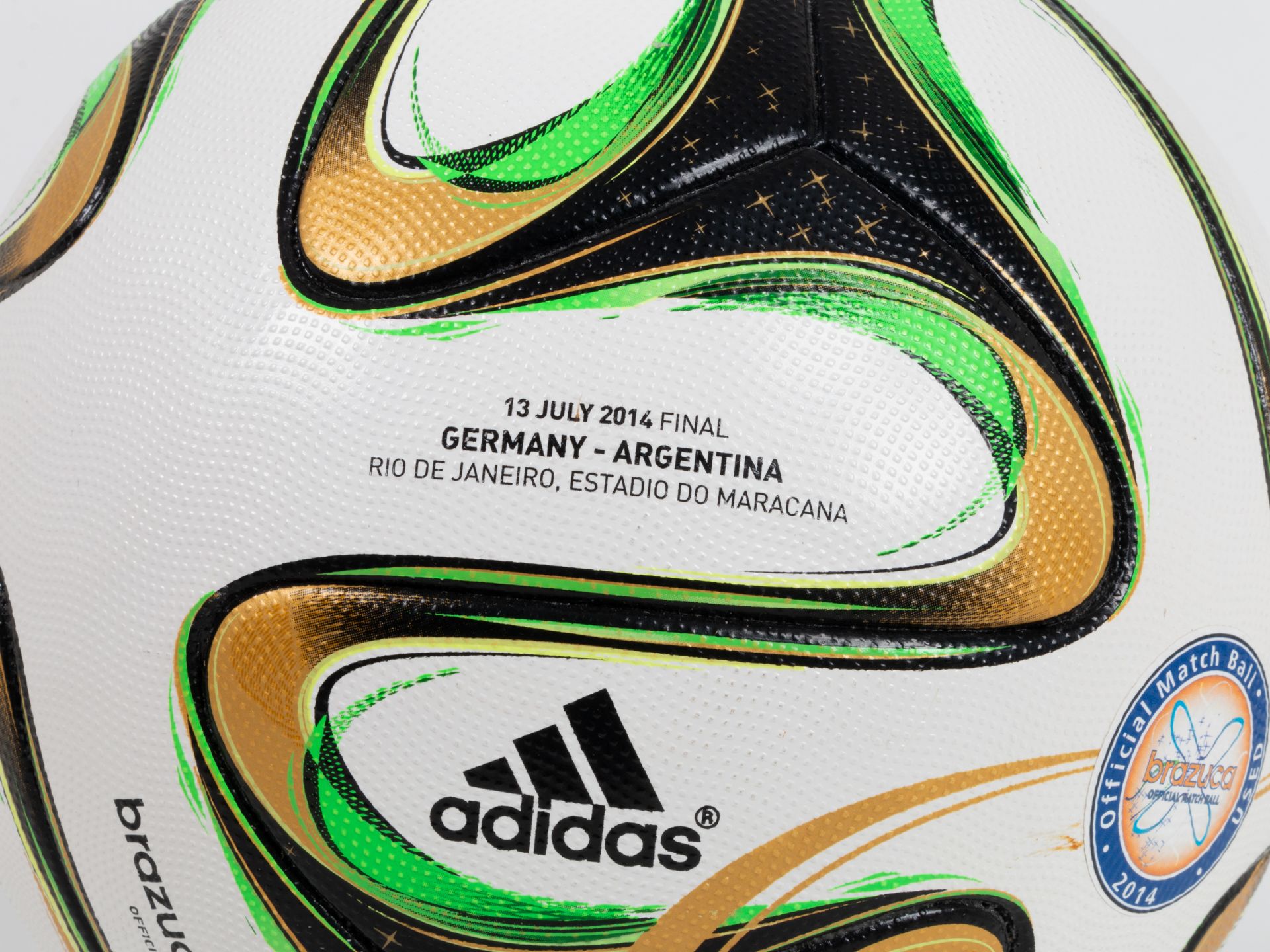 2014 FIFA World Cup Finale Original-Matchball – 2014 FIFA World Cup Final certified matchball - Bild 6 aus 11