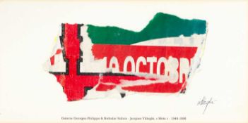 Jacques de la Villeglé (1926 Quimper - Paris 2022)