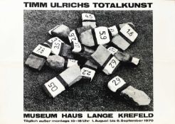 Nach Timm Ulrichs (1940 Berlin – lebt in Berlin)
