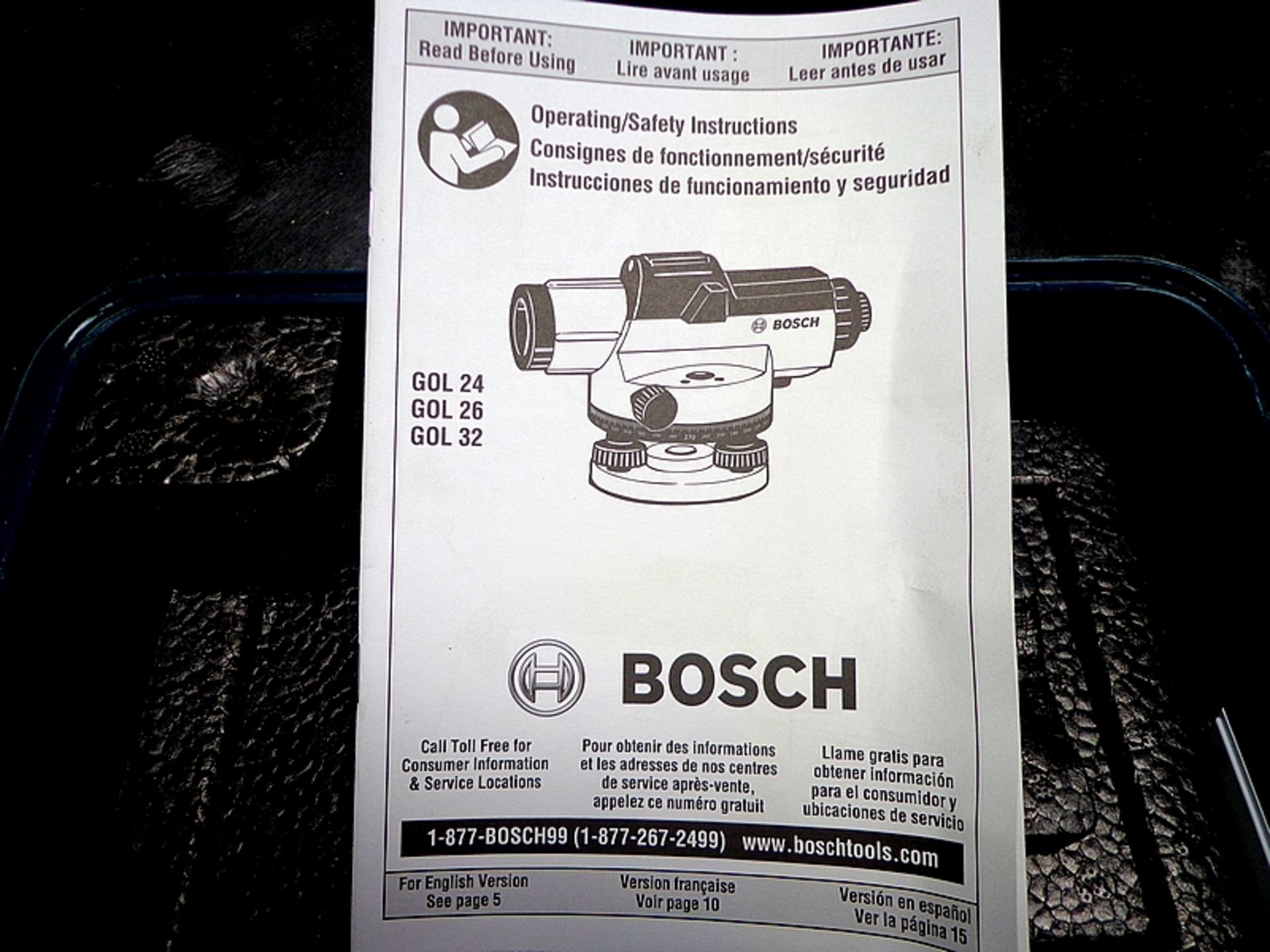 BOSCH GOL24 PROFESSIONAL SURVEY- CST/BERGER TRIPOD/WOOD SCALE - Bild 2 aus 4