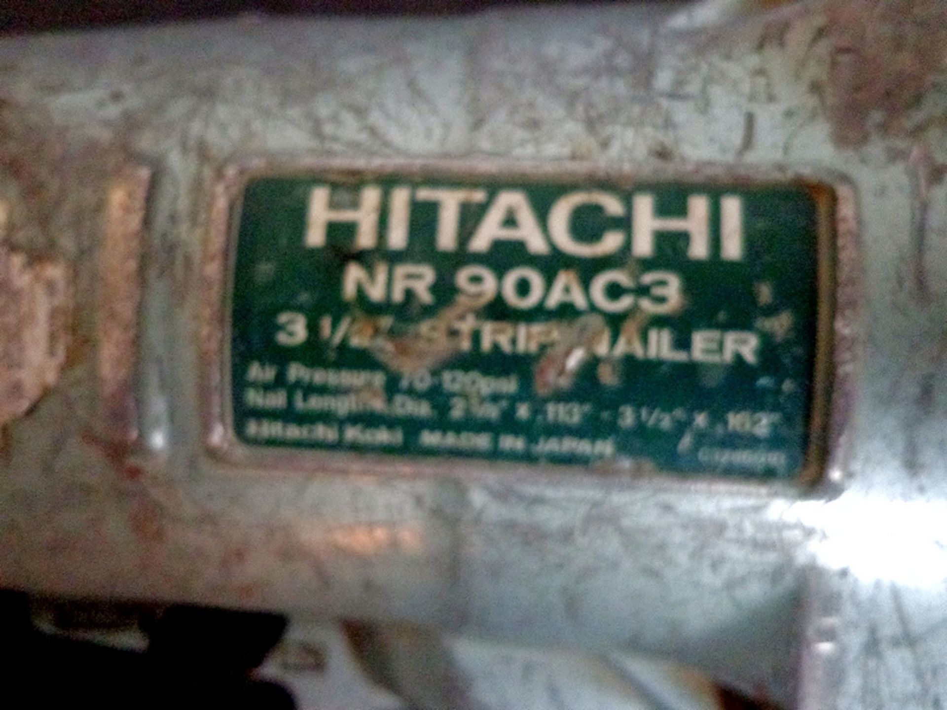 HITACHI NR 90AC3 3 1/4" STRIP NAILER - Image 2 of 2