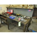 WELDING / ASSEMBLY TABLE ONLY, APPROXIMATE 30.5"W X 85.5"L