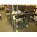 MOBILE WELDING / METAL WORK TABLE 24" X 48"
