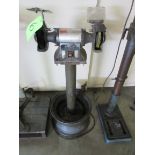 DAYTON DOUBLE END PEDESTAL GRINDER