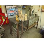 WELDING / ASSEMBLY TABLE ONLY, APPROXIMATE 31"W X 66"L