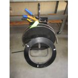 BANDING CART WITH TOOLS AND EXTRA ROLL OF METAL STRAPPING