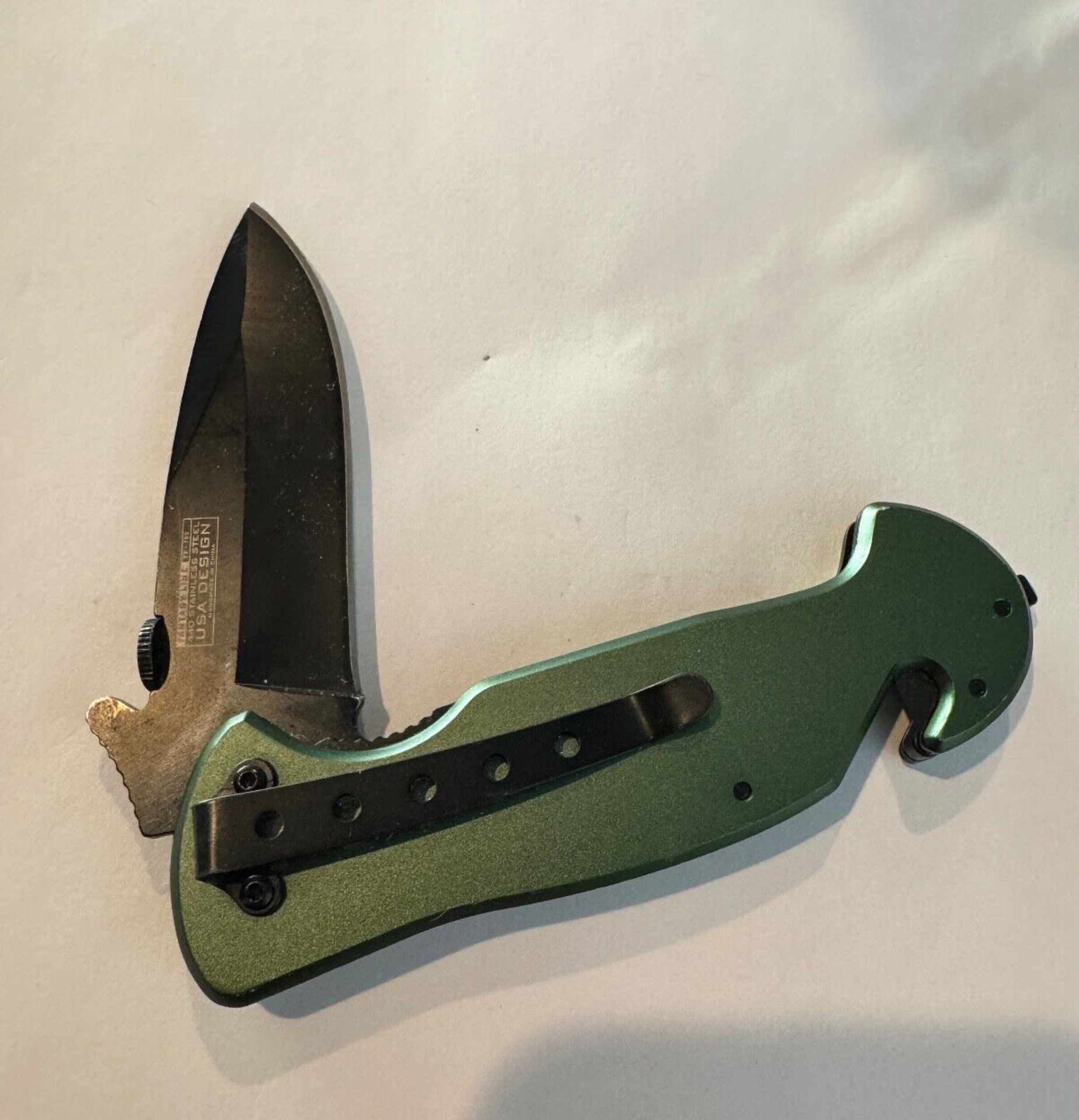 Tac-Force TF-799 Z-Hunter Folding Pocket Knife Tactical Spring Assisted Aluminum - Image 3 of 3