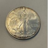 2004 SILVER EAGLE 1 OZ FINE SILVER